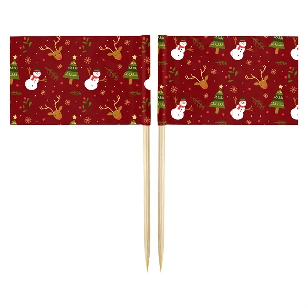 Rectangle 10CM Toothpick Flag - Rectangle 10CM Toothpick Flag - Image 4 of 15