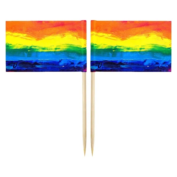 Rectangle 10CM Toothpick Flag - Rectangle 10CM Toothpick Flag - Image 14 of 15