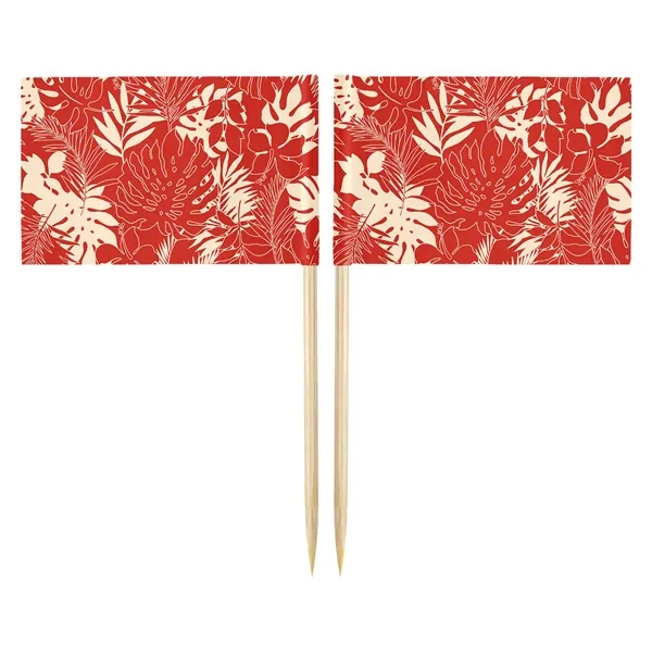 Rectangle 10CM Toothpick Flag - Rectangle 10CM Toothpick Flag - Image 15 of 15