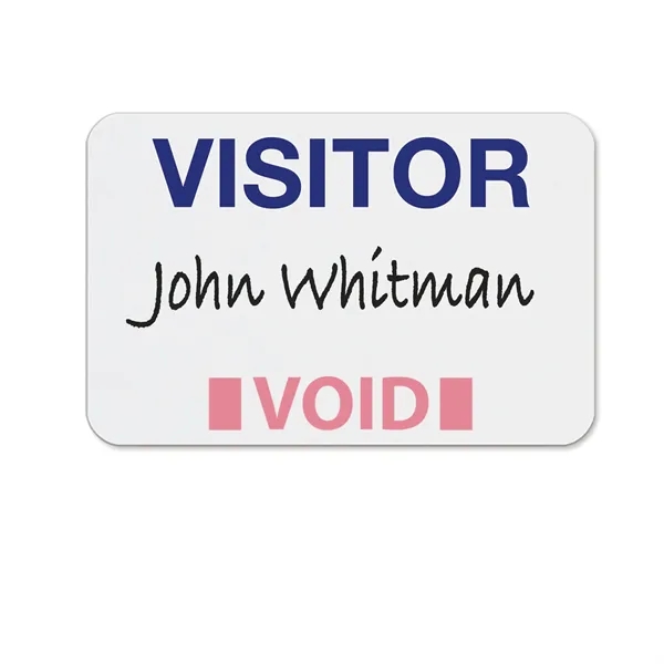 TEMPbadge ONEstep Expiring Badges, Hand-writable, 1-Day - TEMPbadge ONEstep Expiring Badges, Hand-writable, 1-Day - Image 2 of 4