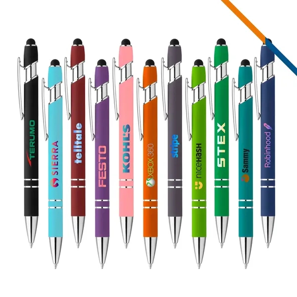 InkSwift Soft Touch Metal Stylus Ballpoint Pen - InkSwift Soft Touch Metal Stylus Ballpoint Pen - Image 0 of 14