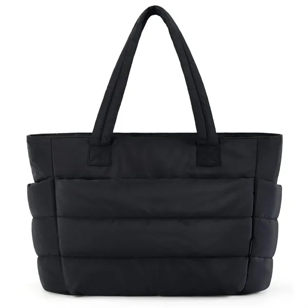 Tote Bag, Puffer Tote Bag Large Quilted Shoulder Bag for Wor - Tote Bag, Puffer Tote Bag Large Quilted Shoulder Bag for Wor - Image 14 of 19