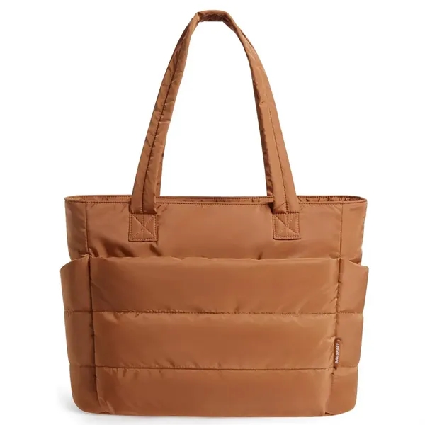 Tote Bag, Puffer Tote Bag Large Quilted Shoulder Bag for Wor - Tote Bag, Puffer Tote Bag Large Quilted Shoulder Bag for Wor - Image 19 of 19