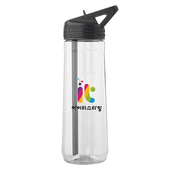 30 oz. Fitness Plastic Water Bottle with Sip Straw - 30 oz. Fitness Plastic Water Bottle with Sip Straw - Image 2 of 5