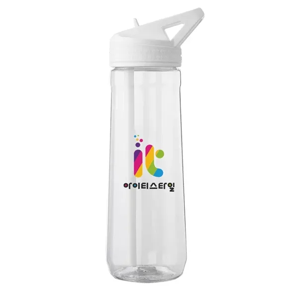 30 oz. Fitness Plastic Water Bottle with Sip Straw - 30 oz. Fitness Plastic Water Bottle with Sip Straw - Image 5 of 5