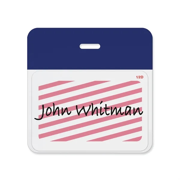 2-Part Expiring Badge Clip-On BACK PART, No Title, 3" x 3" - 2-Part Expiring Badge Clip-On BACK PART, No Title, 3" x 3" - Image 3 of 6