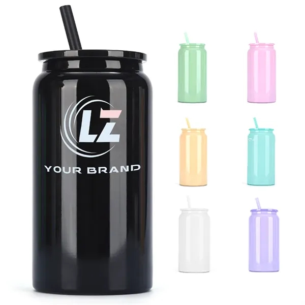 16oz. Fashionable Stainless Steel Insulated Mason Jar - 16oz. Fashionable Stainless Steel Insulated Mason Jar - Image 0 of 6