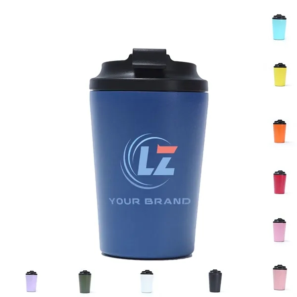 12oz.Office Stainless Steel Insulated Milk Cup With Scale - 12oz.Office Stainless Steel Insulated Milk Cup With Scale - Image 0 of 6