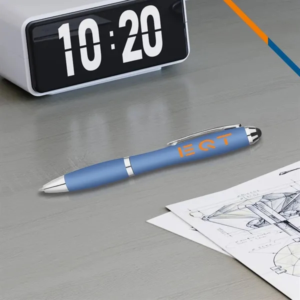 GlideZip Metallic Curvaceous Ballpoint Stylus Pen - GlideZip Metallic Curvaceous Ballpoint Stylus Pen - Image 1 of 14