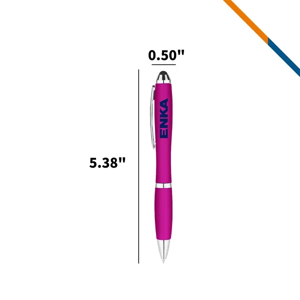 GlideZip Metallic Curvaceous Ballpoint Stylus Pen - GlideZip Metallic Curvaceous Ballpoint Stylus Pen - Image 2 of 14