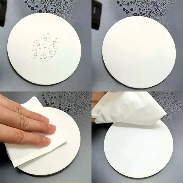 Round Absorbent Coaster - Round Absorbent Coaster - Image 2 of 4