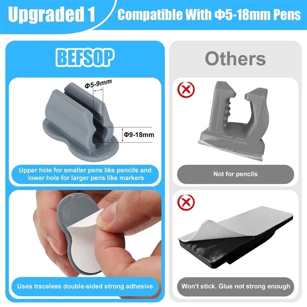 Silicone Pen Holder - Silicone Pen Holder - Image 1 of 7