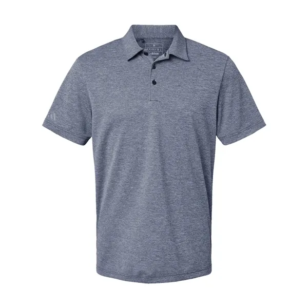Adidas Men's Heathered Polo - Adidas Men's Heathered Polo - Image 3 of 8