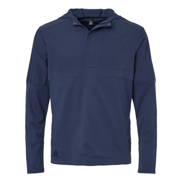 Adidas Men's Half-Zip Hooded Anorak - Adidas Men's Half-Zip Hooded Anorak - Image 4 of 6