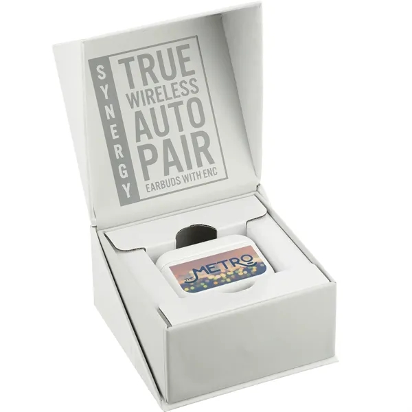 Synergy True Wireless Auto Pair Earbuds with ENC - Synergy True Wireless Auto Pair Earbuds with ENC - Image 3 of 9