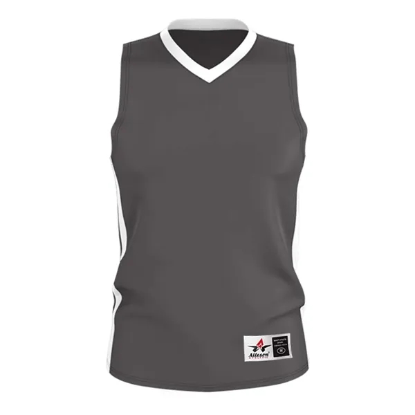 Alleson Athletic Men's Single Ply Basketball Jersey - Alleson Athletic Men's Single Ply Basketball Jersey - Image 3 of 18