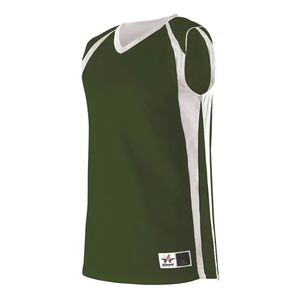 Alleson Athletic Men's Reversible Basketball Jersey - Alleson Athletic Men's Reversible Basketball Jersey - Image 3 of 10