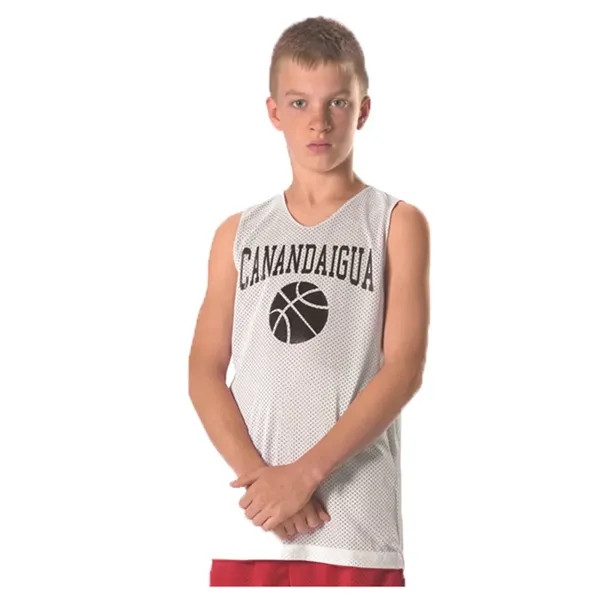 Alleson Athletic Youth Reversible Mesh Tank - Alleson Athletic Youth Reversible Mesh Tank - Image 0 of 46