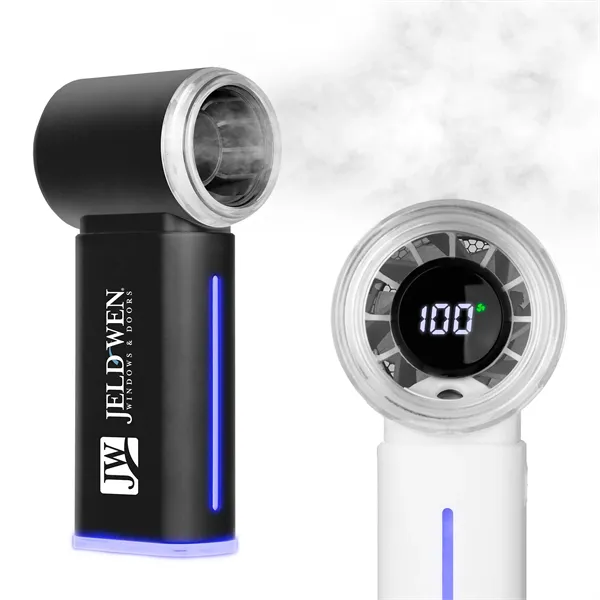 BreezeMist Rechargeable Handheld Fan