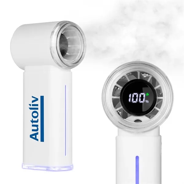 BreezeMist Rechargeable Handheld Fan - BreezeMist Rechargeable Handheld Fan - Image 2 of 10