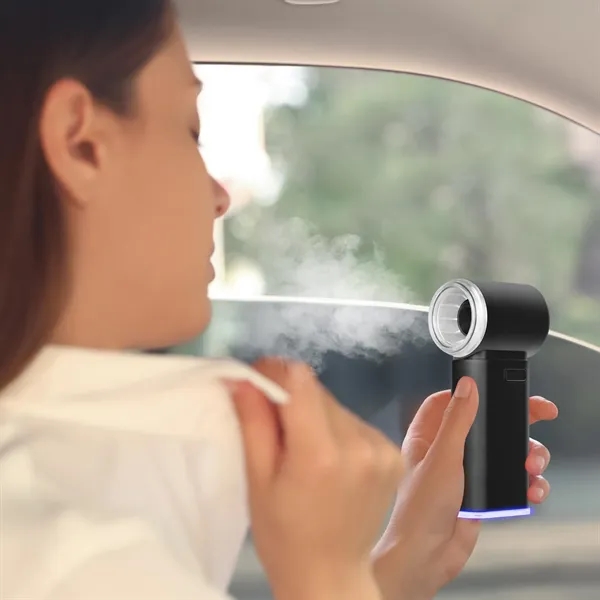 BreezeMist Rechargeable Handheld Fan - BreezeMist Rechargeable Handheld Fan - Image 9 of 10