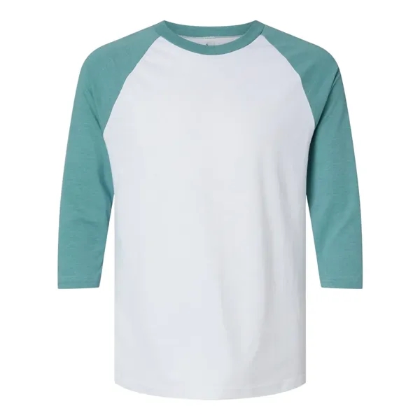 American Apparel Unisex CVC Raglan Tee
