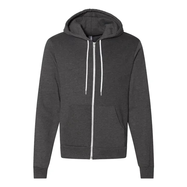 American Apparel Unisex USA-Made Flex Fleece Full-Zip Hoo... - American Apparel Unisex USA-Made Flex Fleece Full-Zip Hoo... - Image 3 of 4