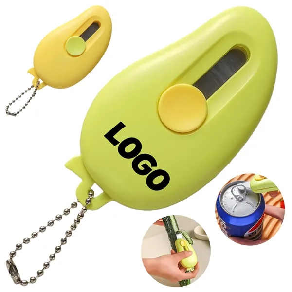 Multifunction Keychain Knife Peeler Opener Compact Portable - Multifunction Keychain Knife Peeler Opener Compact Portable - Image 0 of 10