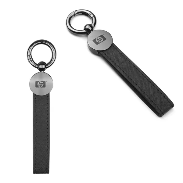 CoreLeather Gun Metal Keychain - CoreLeather Gun Metal Keychain - Image 0 of 3