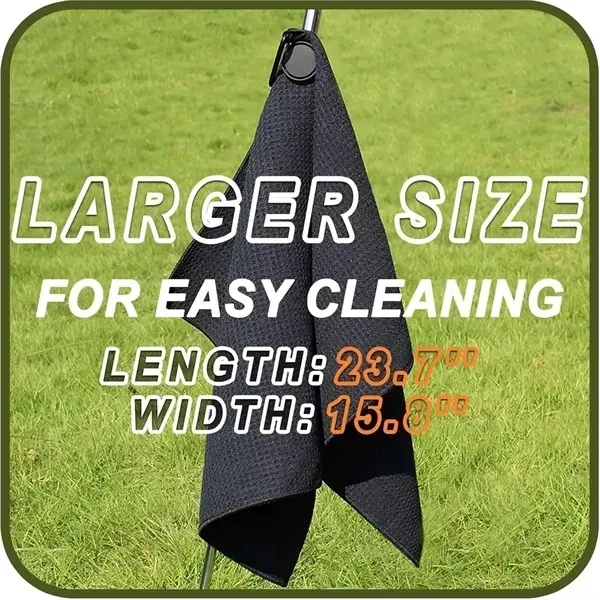 16x24 Inch Magnetic Golf Towel - 16x24 Inch Magnetic Golf Towel - Image 2 of 3