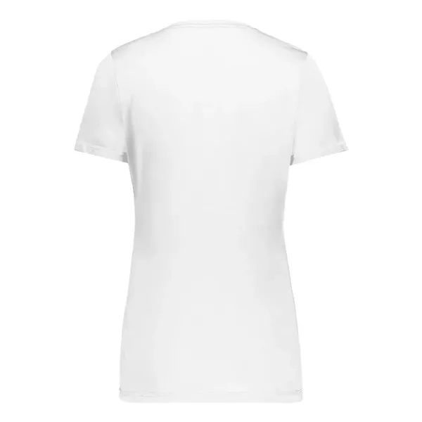 Augusta Sportswear Women's Super Soft-Spun Poly V-Neck T-... - Augusta Sportswear Women's Super Soft-Spun Poly V-Neck T-... - Image 10 of 10