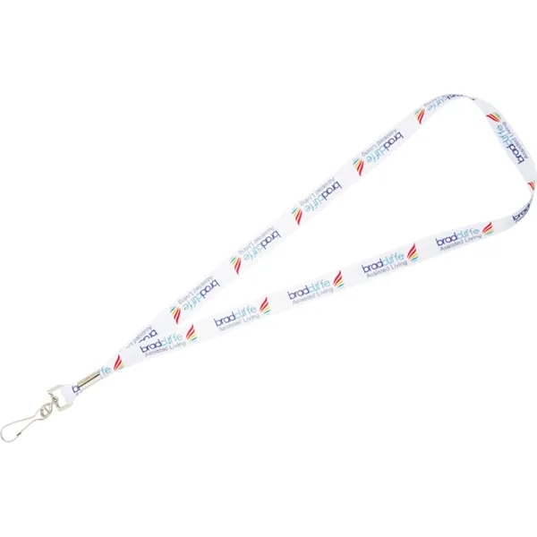 Full Color 3/4" Premium Lanyard w/ Hook - Full Color 3/4" Premium Lanyard w/ Hook - Image 1 of 3