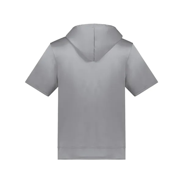 Augusta Sportswear Unisex Fleece Short Sleeve Hooded Pull... - Augusta Sportswear Unisex Fleece Short Sleeve Hooded Pull... - Image 2 of 14