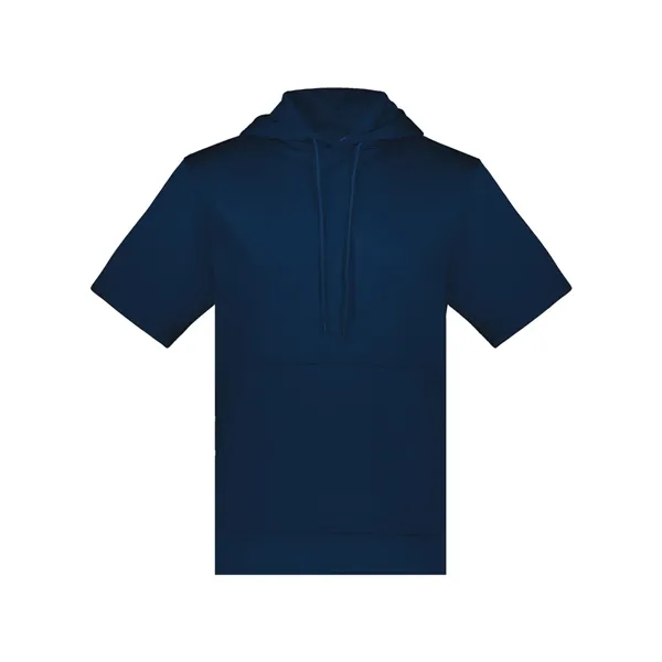 Augusta Sportswear Unisex Fleece Short Sleeve Hooded Pull... - Augusta Sportswear Unisex Fleece Short Sleeve Hooded Pull... - Image 7 of 14