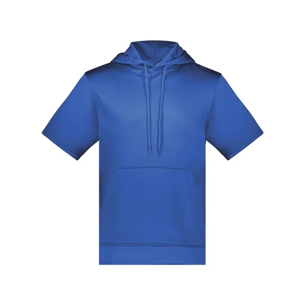 Augusta Sportswear Unisex Fleece Short Sleeve Hooded Pull... - Augusta Sportswear Unisex Fleece Short Sleeve Hooded Pull... - Image 9 of 14