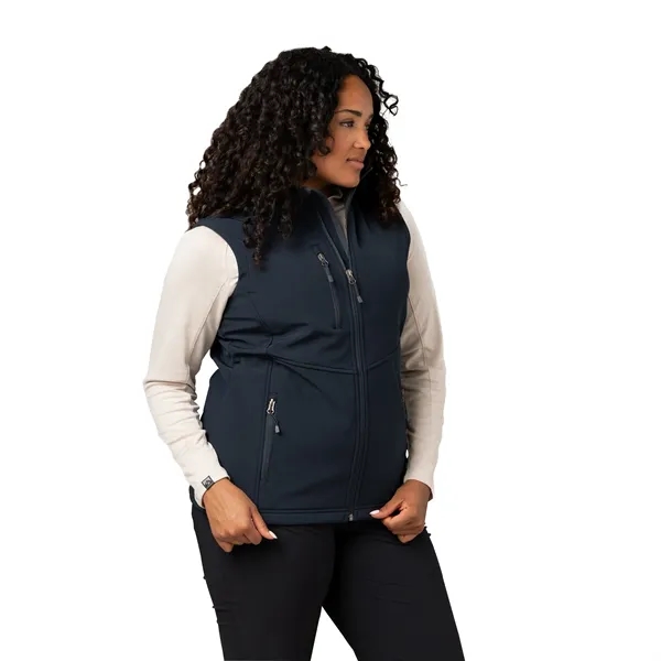 Storm Creek Women's Trailblazer Fleece-Lined Softshell Vest - Storm Creek Women's Trailblazer Fleece-Lined Softshell Vest - Image 9 of 11