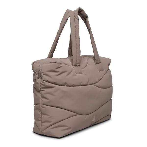 GOT BAG® Wavy Puffer-GOTS Certified Ocean Plastic Tote Bag