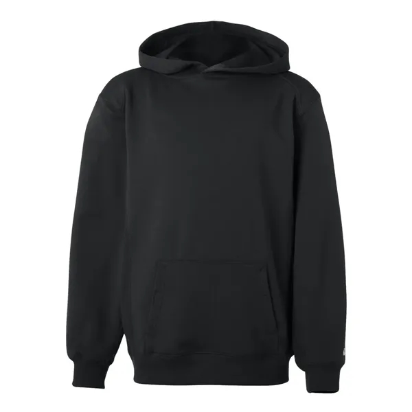 Badger Youth Performance Fleece Hooded Sweatshirt - Badger Youth Performance Fleece Hooded Sweatshirt - Image 1 of 32