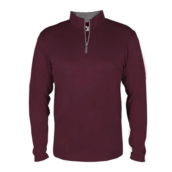 Badger Men's B-Core Quarter-Zip Pullover - Badger Men's B-Core Quarter-Zip Pullover - Image 11 of 26