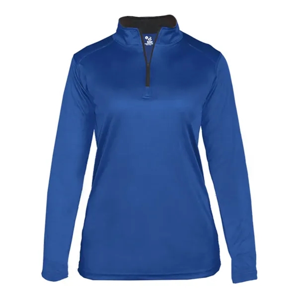Badger Women's B-Core Quarter-Zip Pullover - Badger Women's B-Core Quarter-Zip Pullover - Image 13 of 18