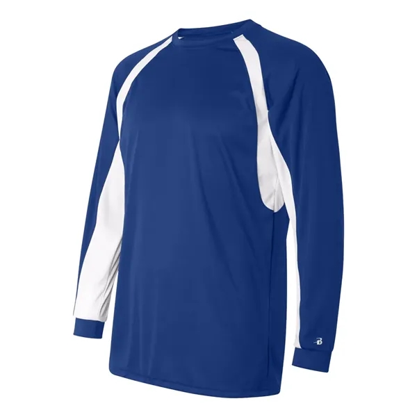 Badger Men's B-Core Hook Long Sleeve T-Shirt - Badger Men's B-Core Hook Long Sleeve T-Shirt - Image 35 of 42