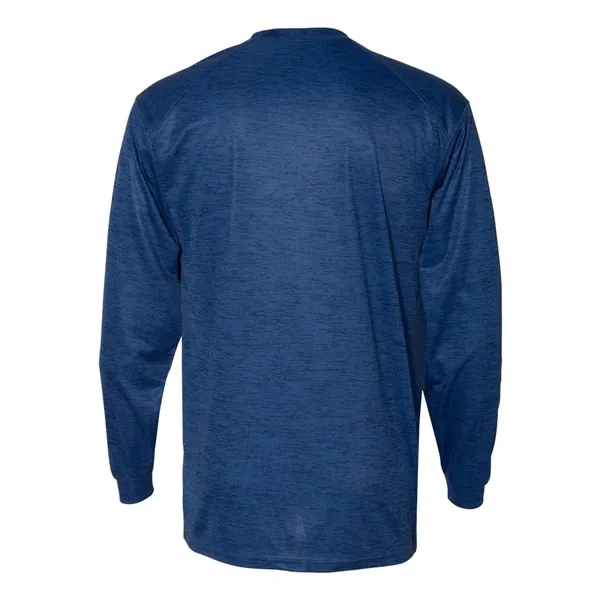 Badger Men's Tonal Blend Long Sleeve T-Shirt - Badger Men's Tonal Blend Long Sleeve T-Shirt - Image 11 of 12