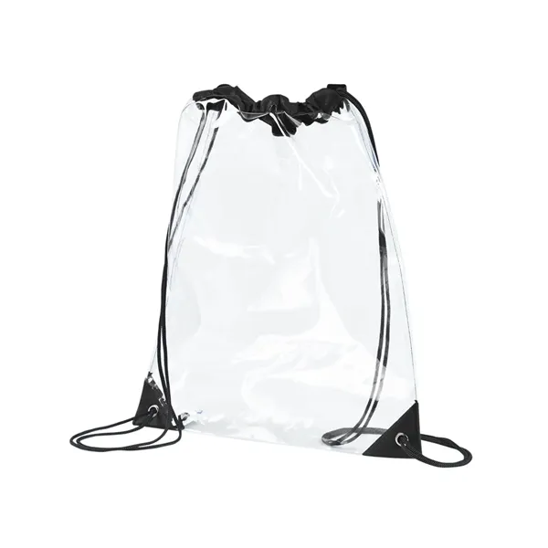 BAGedge PVC Clear Drawstring Bag - BAGedge PVC Clear Drawstring Bag - Image 0 of 4