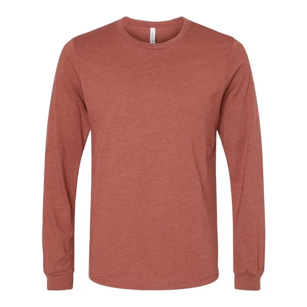 BELLA + CANVAS Heather CVC Long Sleeve Tee - BELLA + CANVAS Heather CVC Long Sleeve Tee - Image 16 of 63