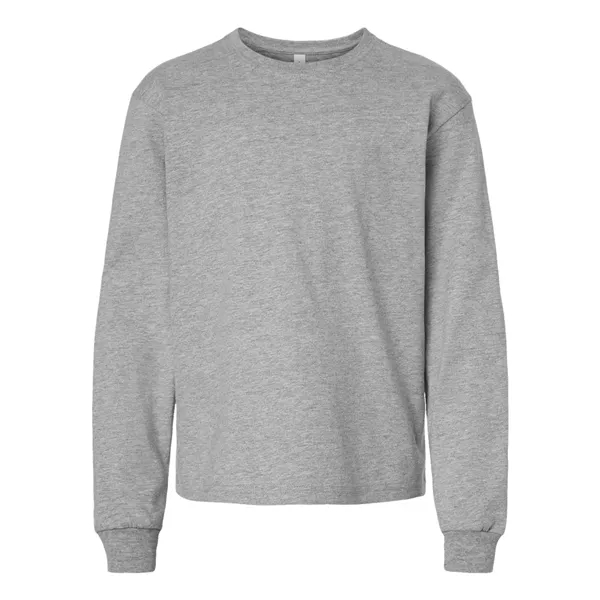 BELLA + CANVAS Youth 6oz. Heavyweight Long Sleeve Tee - BELLA + CANVAS Youth 6oz. Heavyweight Long Sleeve Tee - Image 1 of 24