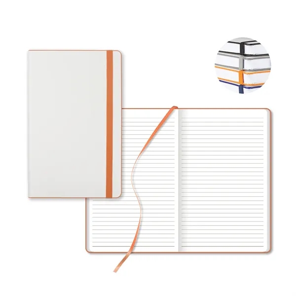 White Laser Medio Lined White Page Journal - White Laser Medio Lined White Page Journal - Image 8 of 12