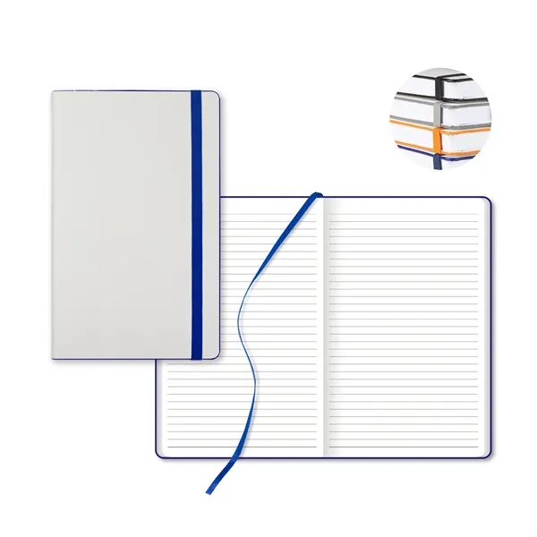 White Laser Medio Lined White Page Journal - White Laser Medio Lined White Page Journal - Image 10 of 12