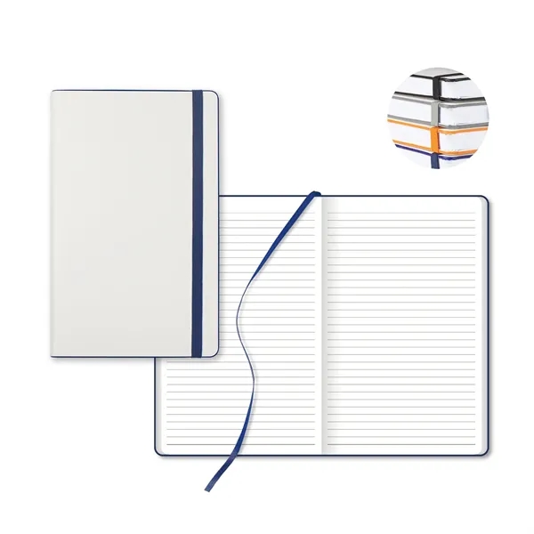 White Laser Medio Lined White Page Journal - White Laser Medio Lined White Page Journal - Image 11 of 12