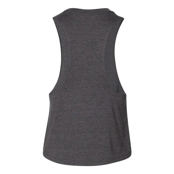 BELLA + CANVAS Women's Racerback Crop Tank - BELLA + CANVAS Women's Racerback Crop Tank - Image 4 of 34