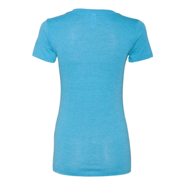 BELLA + CANVAS Women's Triblend Deep V-Neck Tee - BELLA + CANVAS Women's Triblend Deep V-Neck Tee - Image 3 of 24